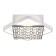 The LED lamp is controlled with crystal Ambrella Light, Ice, FA122, 1XLED, 54 W, 3780LUM, 3000-6400K, white color
