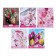 Notebook of 48 sheets in the “Bright flowers” ​​cage, cover coated cardboard, uf-lak, offset block, mix