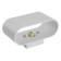 Feron ML1780, IP20, G9, 15 W, 160x75x80 mm lamp, white color