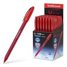 Ballic handle Erichkrause U-108 Original Stick 1.0, Ultra Glide Technology, Red