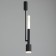 Bayerlux lamp "Berta" LED 8W black 5.5x5x5x54cm