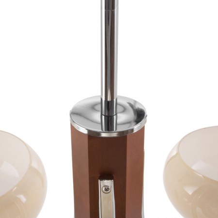 Savina chandelier 3he27 40w brown 52x52x60cm-6