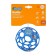 Developing toy Bright Starts, OBALL ball, with a rattle, blue color