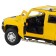 Metal machine Hummer h3 1:32 Color yellow inertia, light and sound effects, doors open