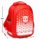School backpack with an ergonomic back, 37x26x15 cm, transformers
