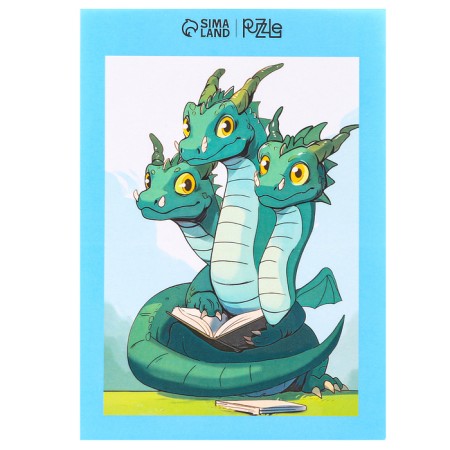 Figure puzzle "Fairytale Dragon"-7