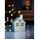 LED figure "House with a round window" 7.7x5.7x10.2 cm, 1 LED, LR44x3 (in the computer), T/white 10502