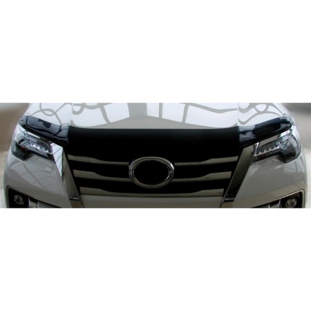 Toyota Fortuner hood deflector, 2015-, dark