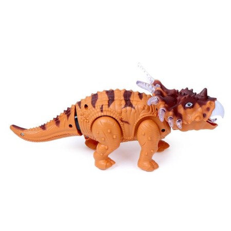 Triceratops dinosaur, works on batteries, light and sound effects, mix-2