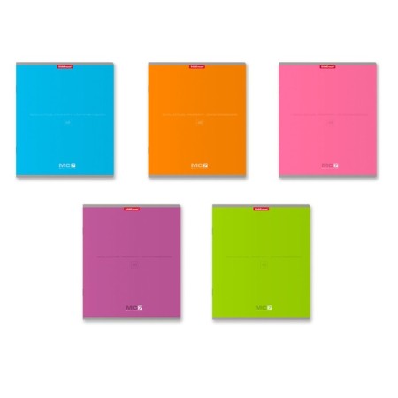 Notebook of 48 sheets in the Erichkrause MC-7 line, cover coated cardboard, offset block, mix