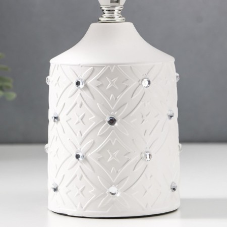 HELP lamp 16734/1wt E14 40W White H.32cm Risalux-3