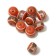 Busina "Rondel" inclusive, 1 × 1 × 0.8 cm, (set 10 pcs.), Brown color