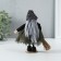 Interior doll "Baba Yaga with a broom" 5x8x17.5 cm