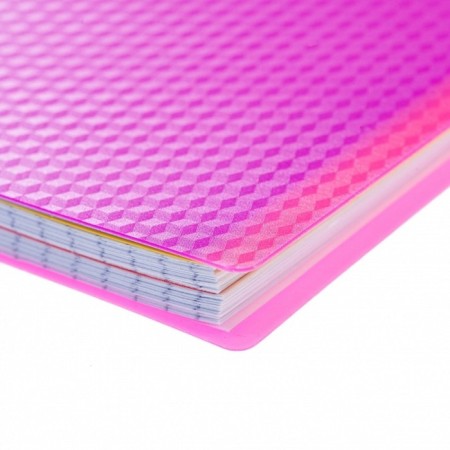 A4 96l college on the crest Diamond Neon, layer. The cover, pink-3
