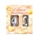 Candle in the cake jubilee "line" (set 2 in 1), number 40, silver metallic, 6.5 cm