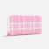 Women's wallet with lightning, pink color