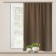 Curtain curtain for the kitchen Witerra matte 135x180 cm, brown, blackout, PE100%