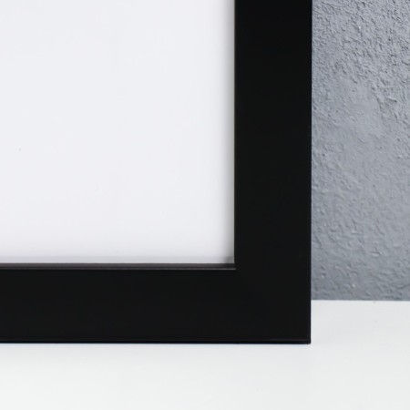 Photo frame Plastic "Mira" 50x70 cm 641877-20, black (plastic screen)-1