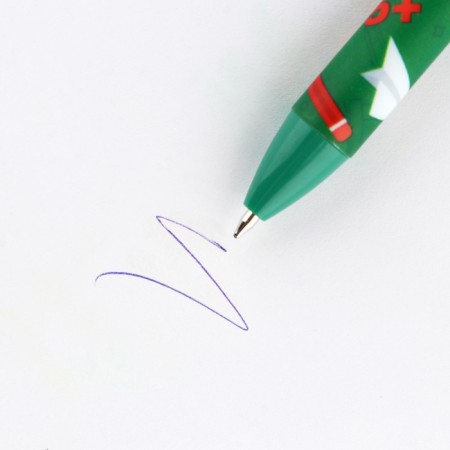 Handle Ball blue paste matte case on the exhaust in the envelope "Best graduate" 0.7 mm-1