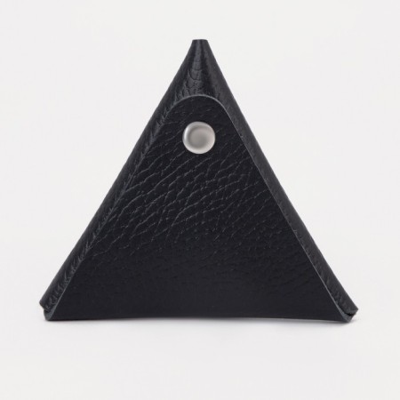 Case for coins/headphones on the button, black color