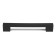 Cappio pk110 bracket handle, m/o 128 mm, plastic, black color