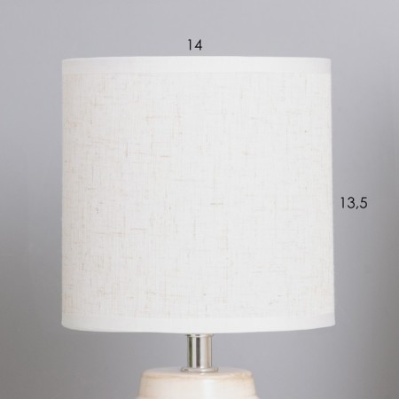 Table lamp "Catherine" 1x40W E14 Beige 13x13x25cm-2