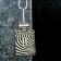 Flavor Sapfire cardboard suspension Black & White, perfume composition No. 1 SAT-4000