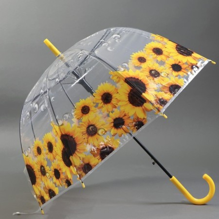 Umbrella - a semi -automatic cane "Seasons", 8 spokes, r = 40 cm, color mix-9