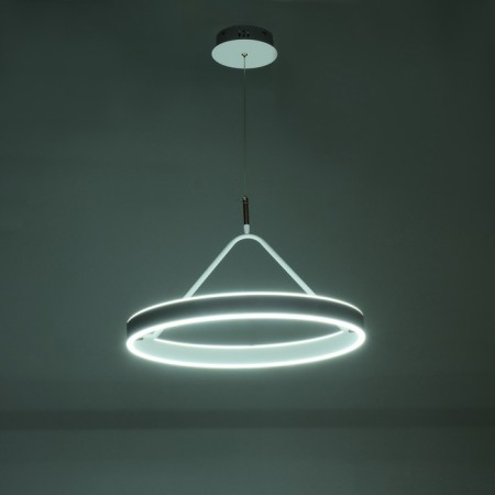 Salerno lamp "LED 60W 3000-6000K with a white-gold 50x50x100 cm-3