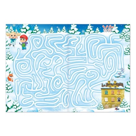 Books with tasks set of "New Year games", 6 pcs. 16 p.-2