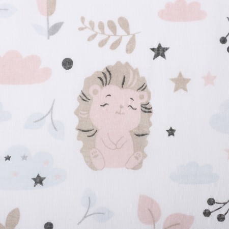 Sitzovaya diaper 75x120 cm, hedgehog 80g/m, cotton 100%-1