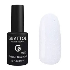 База Grattol Glitter №01, 9 мл