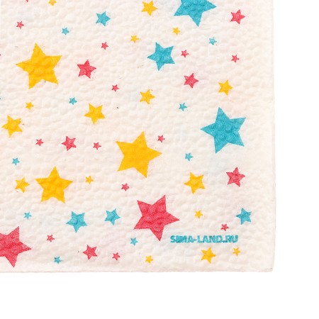 Napkins single -layer "stars" 24x24 cm, set of 50 pcs.-5