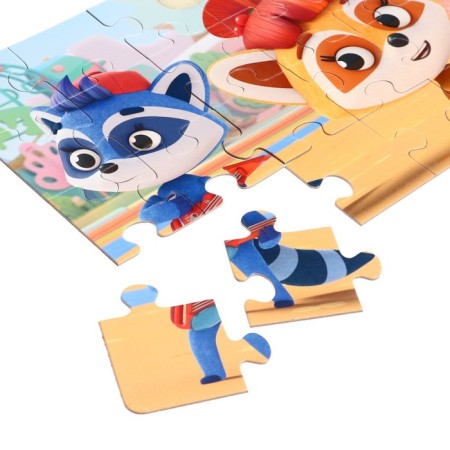 Educational set 3 in 1 "Raccoon account"-6