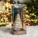 Christmas tree decoration "Christmas tree" White, 15 cm