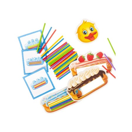 The training game "Countable sticks. Eclairs "-5