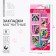 Magnetic bookmarks on the raccoon substrate, 6 pcs