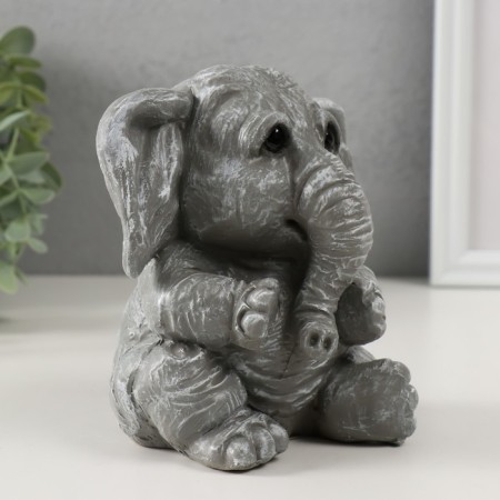 The piggy bank "Elephant" is height 13 cm, width 12 cm, length 10 cm.-2