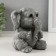 The piggy bank "Elephant" is height 13 cm, width 12 cm, length 10 cm.