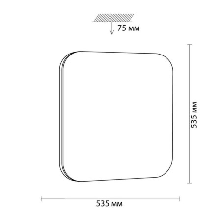Lona lamp, 72W LED 3000-6500K, 5800LM, white color, IP43 with FDU-4