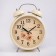 Clock - desktop an alarm clock "Beautiful", with a suspension, discrete move, D -20 cm, 32 x 23 cm