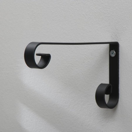 Kashpo Kashpo, forged, 23 cm, metal, black-6