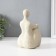 Souvenir Polystone "Lauren Honey" White 11.5x11x19 cm