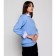 Women's sweater, blue color, size 44-50 (One size)
