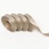 Ribbon for decor and gifts, beige khaki, 2 cm x 45 m