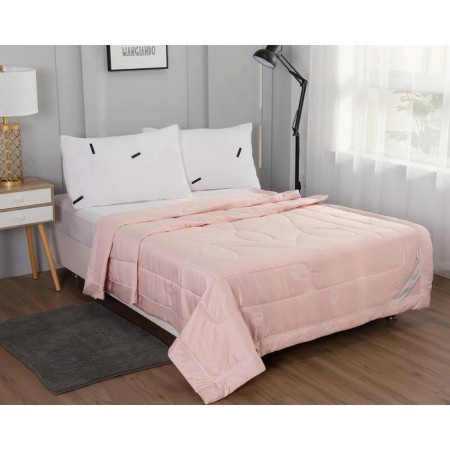 Charlize blanket, size 200x220 cm, caramel color-6