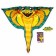 New Year! Carnival set "Cool snake", cape, mask, green color