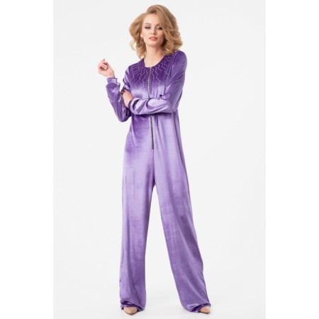 Combineson female, size 48, lilac color-1