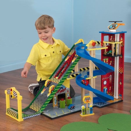 Набор игровой KidKraft «Гонки: Мегаспуск»-8