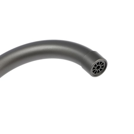 Kitchen mixer Zein Z3664, two-wound, pour height 22 cm, ABS plastic, graphite-4